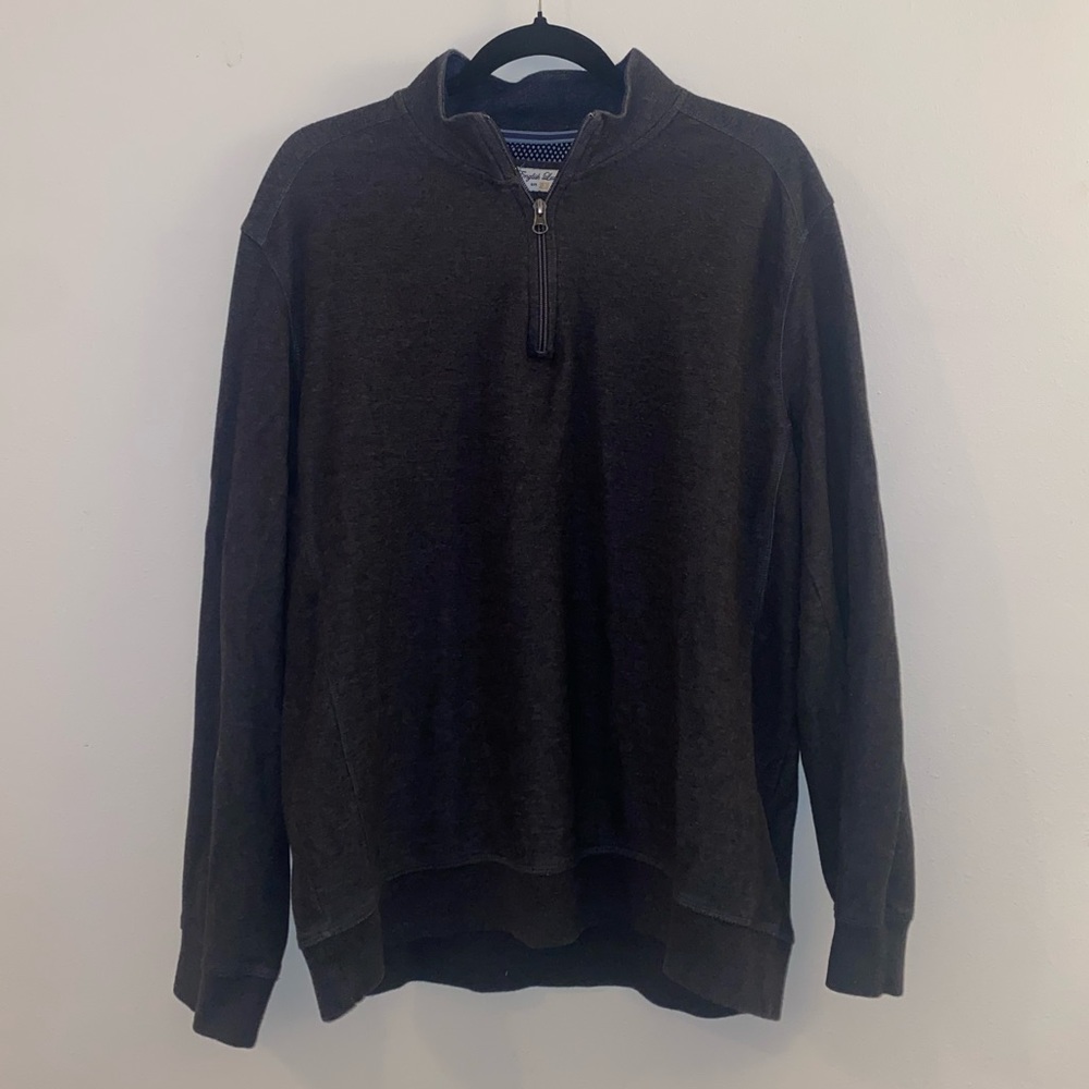 English Laundry Mens Large Quarter Zip
